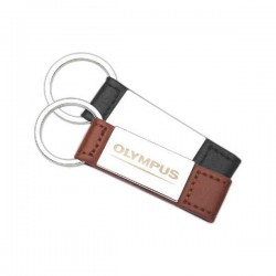 Custom Logo Leatherette Metal Key Tag Custom Logo Leatherette Metal Key Tag