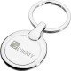 Custom Logo Shiny Chrome Key Ring