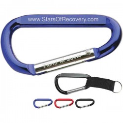 Custom Logo 2" Small Carabiner Custom Logo 2" Small Carabiner