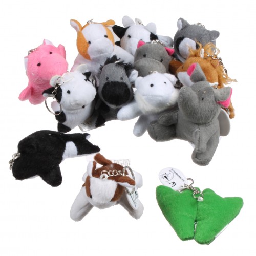 Custom Logo 2"x11/4" Yellow Piggy Bank Keychain