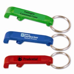 Custom Logo Bottle opener key chain.
