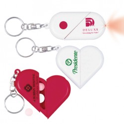 Custom Logo Flashlight pill box keychain, includes battery, 2 1/4" x 2 1/4" Custom Logo Flashlight pill box keychain, includes battery, 2 1/4" x 2 1/4"