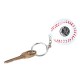 Custom Logo Baseball - Stress reliever key chain with sport stress ball attached.