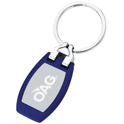 Custom Logo Metal Key Tag w/ Matte Color Finish Body Custom Logo Metal Key Tag w/ Matte Color Finish Body