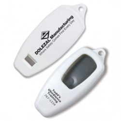 Custom Logo Key ring clicker with whistle. Trains pets.