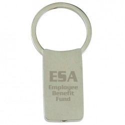 Custom Logo Rectangle Keytag