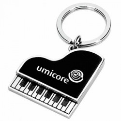 Custom Logo Metal Piano Shape Key Chain Custom Logo Metal Piano Shape Key Chain