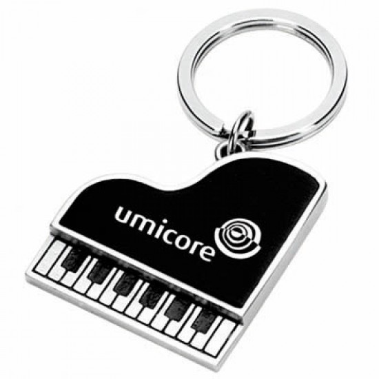 Custom Logo Metal Piano Shape Key Chain