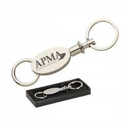 Custom Logo Oval valet driver keyring. Custom Logo Oval valet driver keyring.