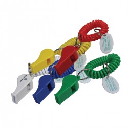 Custom Logo Wrist coil key holder with whistle and tag. Custom Logo Wrist coil key holder with whistle and tag.