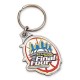 Custom Logo Custom Solid Pewter 2D Keychain