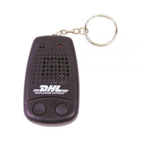 Custom Logo Recording key tag with eight second memo recorder.