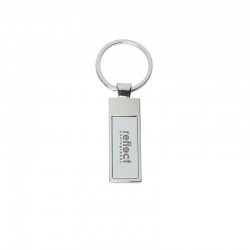 Custom Logo Rectangle Metal Key Tag