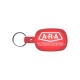 Custom Logo Round Rectangle - Rectangular, soft flexible key tag