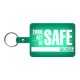 Custom Logo Large Rectangle - Rectangular, soft flexible key tag