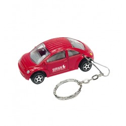 Custom Logo Die cast 1:60 scale miniature Buggy key chain.