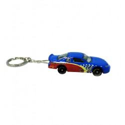 Custom Logo Key chain with Nascar style car replica.