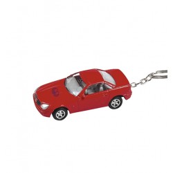 Custom Logo Die cast 1:60 scale miniature Mercedes Benz SLK key chain.