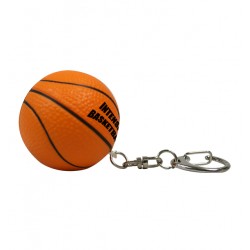 Custom Logo Basketball shaped key chain stress reliever. Custom Logo Basketball shaped key chain stress reliever.