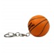 Custom Logo Basketball shaped key chain stress reliever.