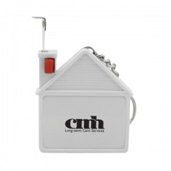 Custom Logo House Shape Tape Measure & Key Chain