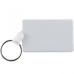 Custom Logo Ford - Rectangular shape plastic key chain.