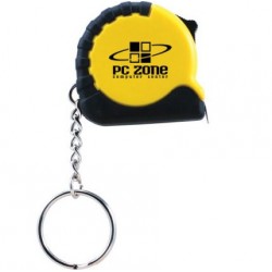 Custom Logo Peewee - 5 - Mini, 3'3  tape measure with key chain.