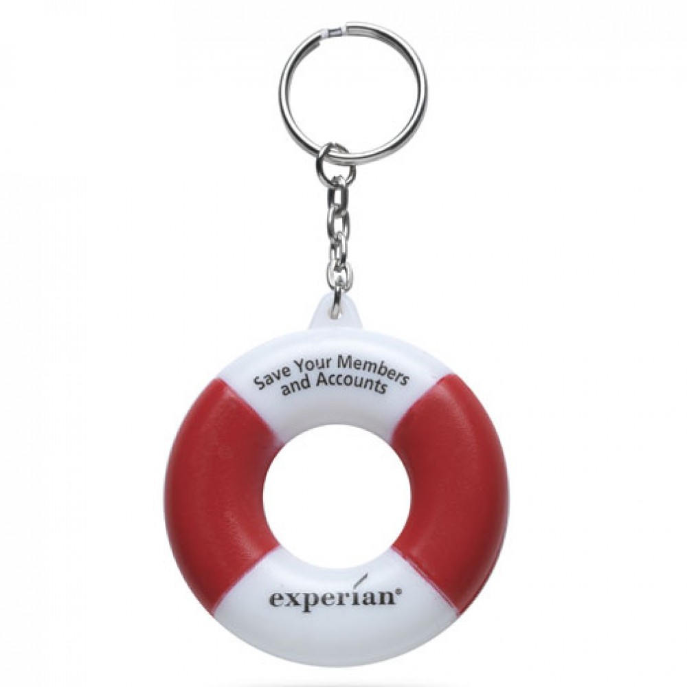 Custom Logo Life Preserver Keychain