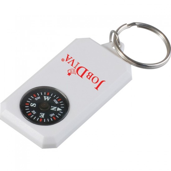 Custom Logo Compass Keyring