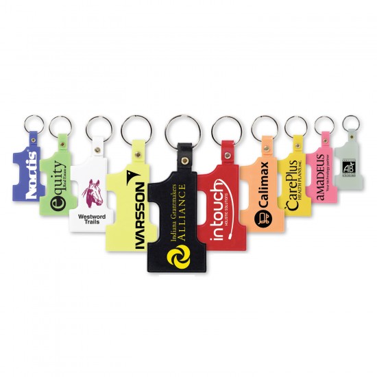 Custom Logo Number 1 Tag Keychain