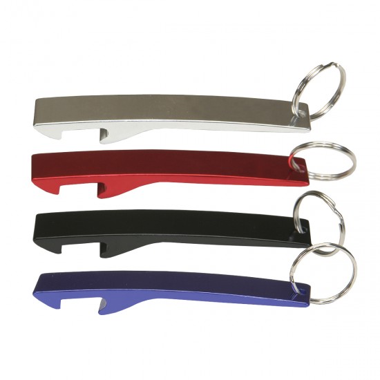 Custom Logo Anodized Aluminum Bottle Opener Keyring