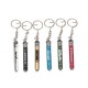 Custom Logo Aluminum Tire Gauge Key Ring