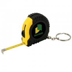 Custom Logo Mini Tape Measure Key Ring Custom Logo Mini Tape Measure Key Ring