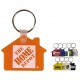 Custom Logo House Soft Key Fob (Spot Color)