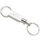 Custom Logo Barlow Silver Twist Lock Key Separator