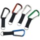 Custom Logo 80 mm All Purpose Carabiner w/ Black Strap