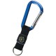 Custom Logo 80 mm All Purpose Carabiner w/ Black Strap