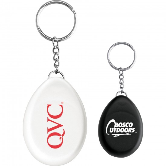 Custom Logo Oval Compass Key Ring