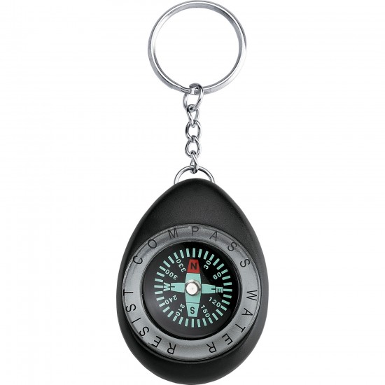 Custom Logo Oval Compass Key Ring